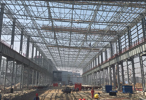 威海安装厂房钢结构施工