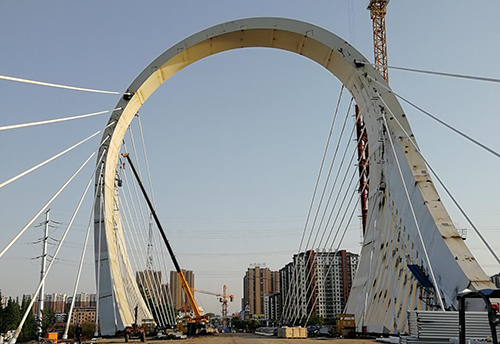 桥梁现浇面支架安装