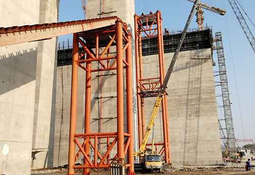 桥梁支架施工